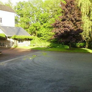 Cour du gîte Le petit nid